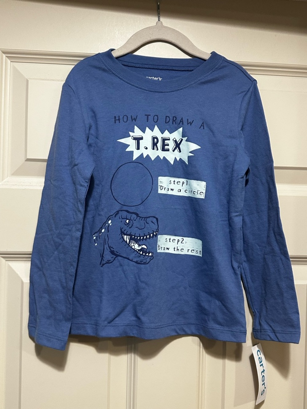 Boys 4T Long Sleeve Dino Shirt NWT